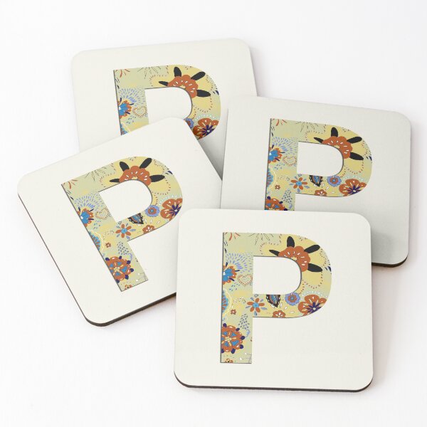Item preview, Monogram letter P designed and sold by Emi Yañez.