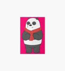 Panda Art Board Print