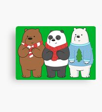 We Bare Bears Canvas Print
