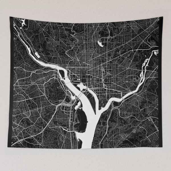 Item preview, Washington DC Map   designed and sold by Kara515.