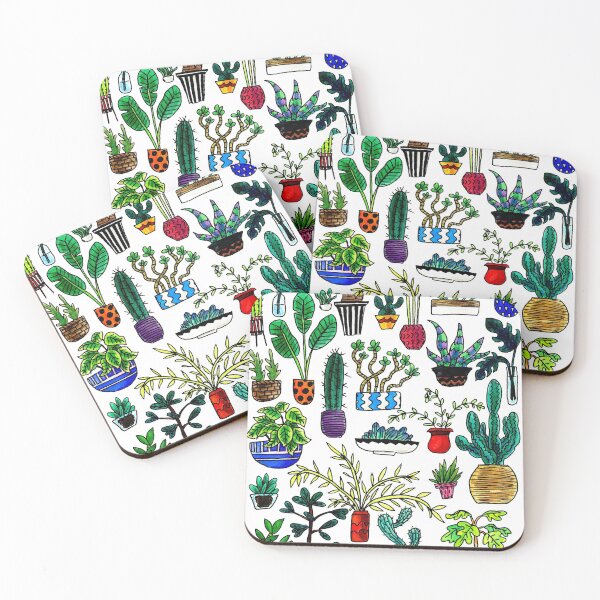 Item preview, I Want All the Plants Watercolor Painting designed and sold by arlieopal.