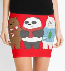 We Bare Bears Mini Skirt