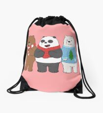 We Bare Bears Drawstring Bag