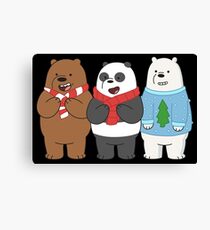 We Bare Bears Canvas Print