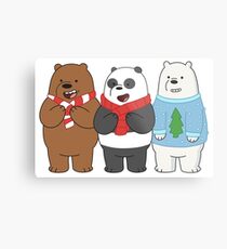 We Bare Bears Metal Print