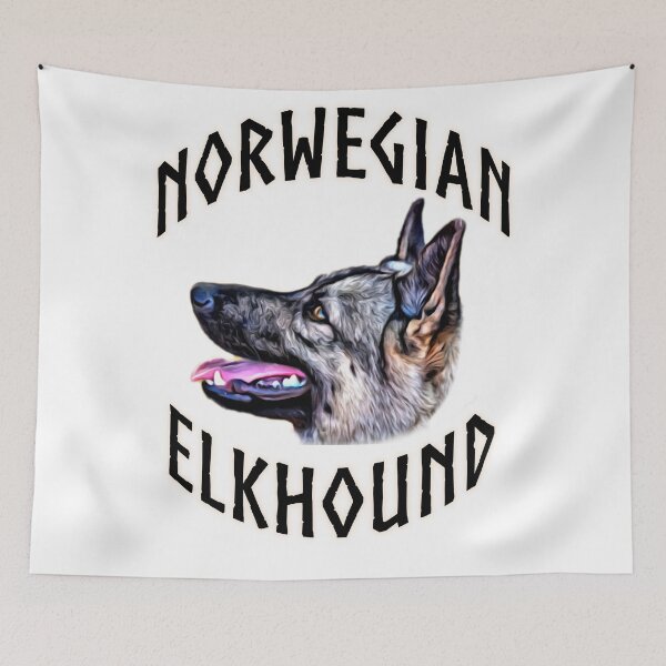 Item preview, Norwegian Elkhound designed and sold by FabulousBeasts.