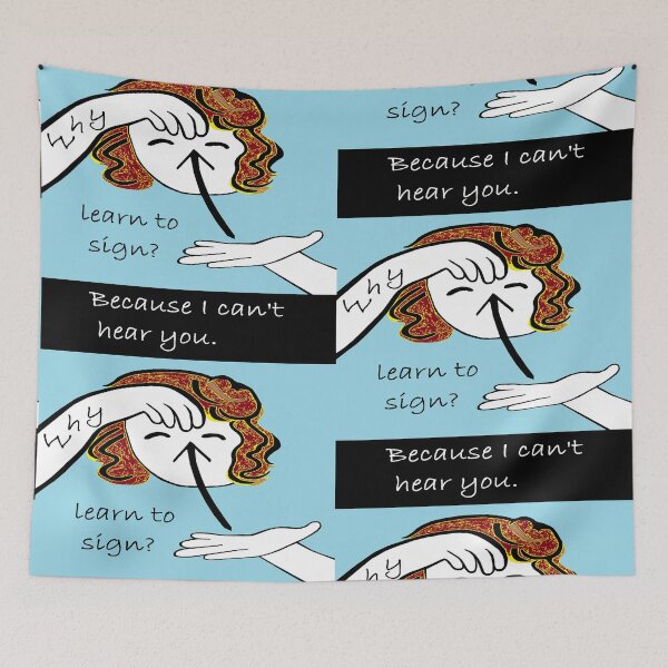 Item preview, Why Learn to Sign designed and sold by EloiseArt.
