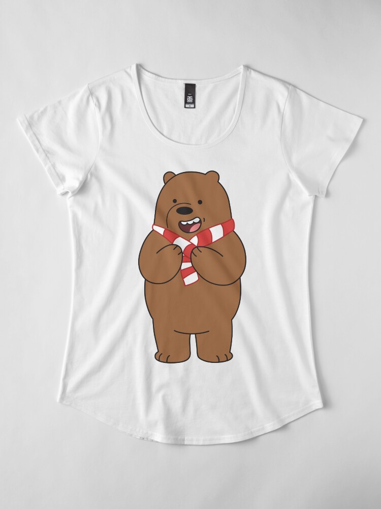Alternate view of Grizzly Premium Scoop T-Shirt