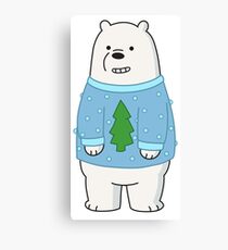 Ice Bear Canvas Print