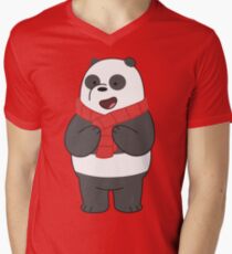 Panda V-Neck T-Shirt