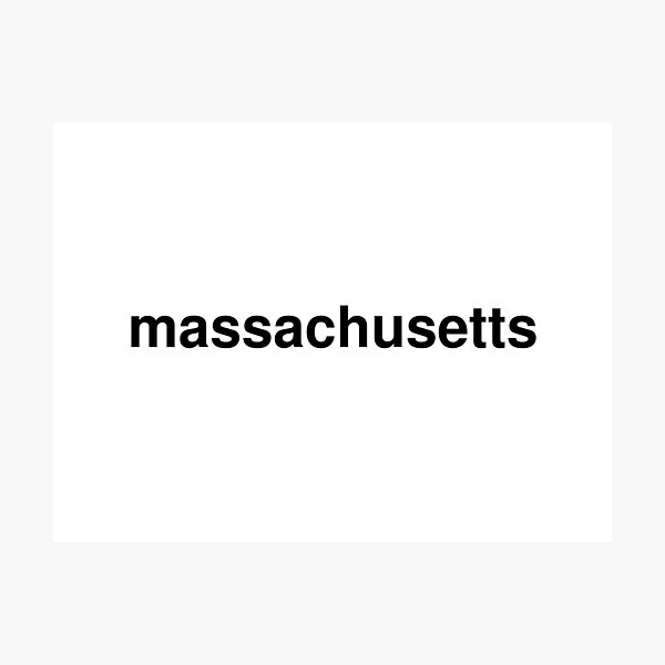 Item preview, massachusetts designed and sold by ninov94.