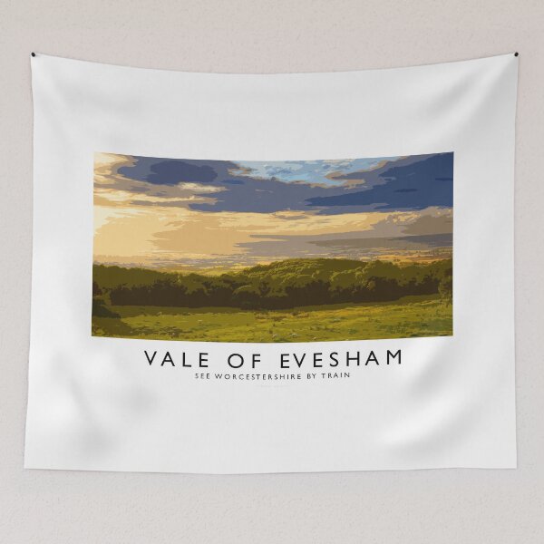 Item preview, Vale of Evesham (Railway Poster) designed and sold by andrewroland.