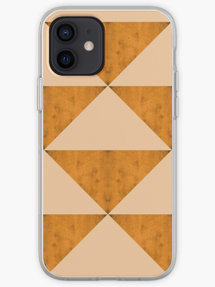 Zement Dunkle Cheddar Dreiecke Iphone Hulle Cover Von By Jwp Redbubble