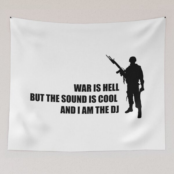 Item preview, War is Hell; designed and sold by StickerApe.