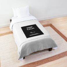 Keep calm Loading... Comforter
