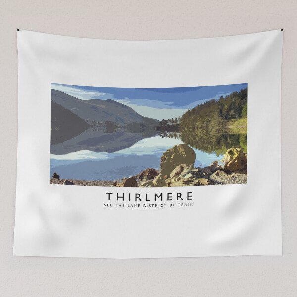 Item preview, Thirlmere (Railway Poster) designed and sold by andrewroland.