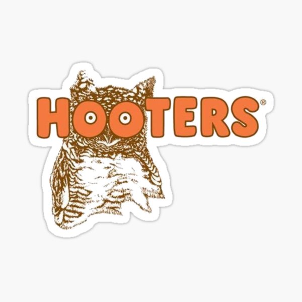 Hooters Restaurant Logo Sticker