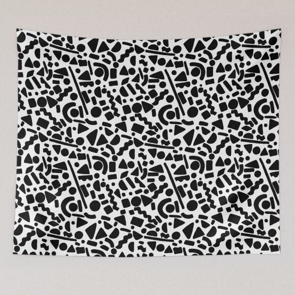 Item preview,  Monochrome Abstract designed and sold by MegMakesBiz.