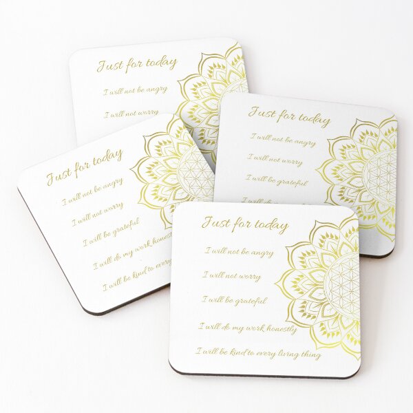 Item preview, Golden Mandala Reiki Principles designed and sold by Bluepress.