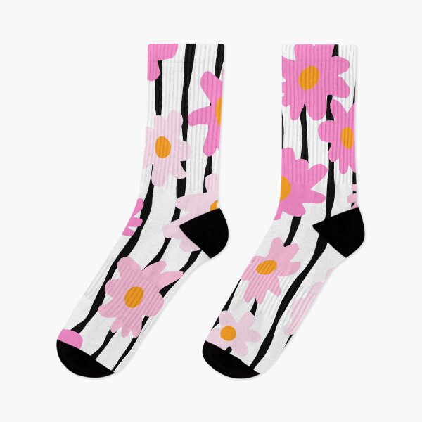 Item preview, Stripes Floral Pinks designed and sold by MegMakesBiz.