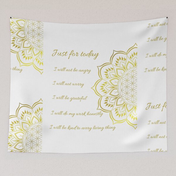 Item preview, Golden Mandala Reiki Principles designed and sold by Bluepress.