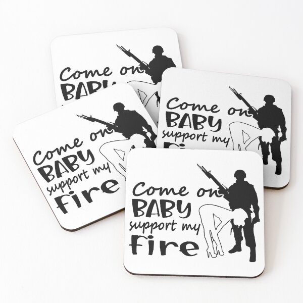 Item preview, Support my Fire; designed and sold by StickerApe.