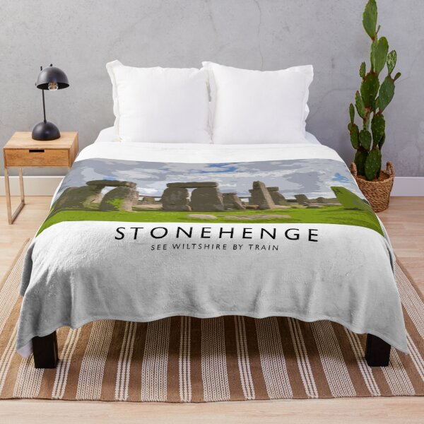 Item preview, Stonehenge (Railway Poster) designed and sold by andrewroland.