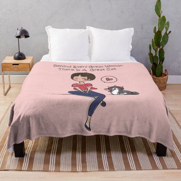 Item preview, Behind Every Great Woman There Is A Great Cat designed and sold by TheTaurus.