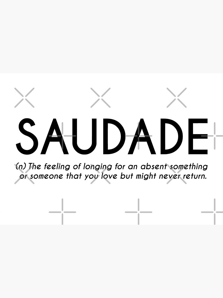 Saudade Definition Printable Wall Art Portuguese Definition 