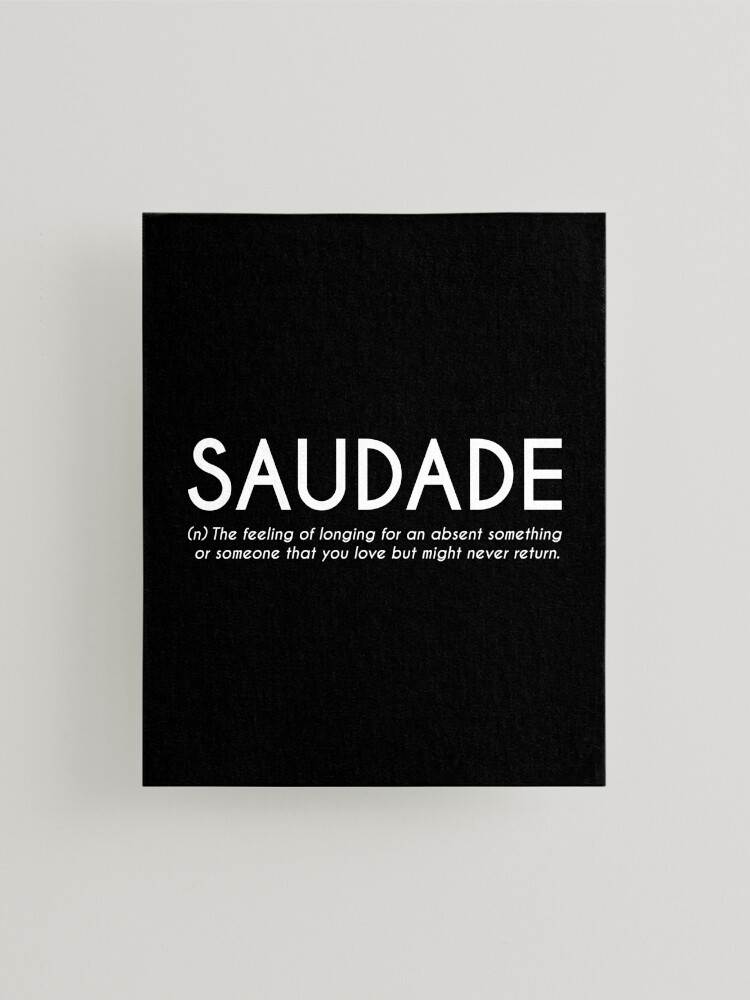 How to Pronounce Saudade in Brazilian Portuguese 