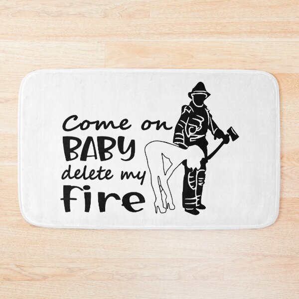 Item preview, Delete my Fire; designed and sold by StickerApe.