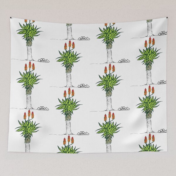 Item preview, Weskus Aloe Handdrawn by Wim Kruger designed and sold by KrispShopping.