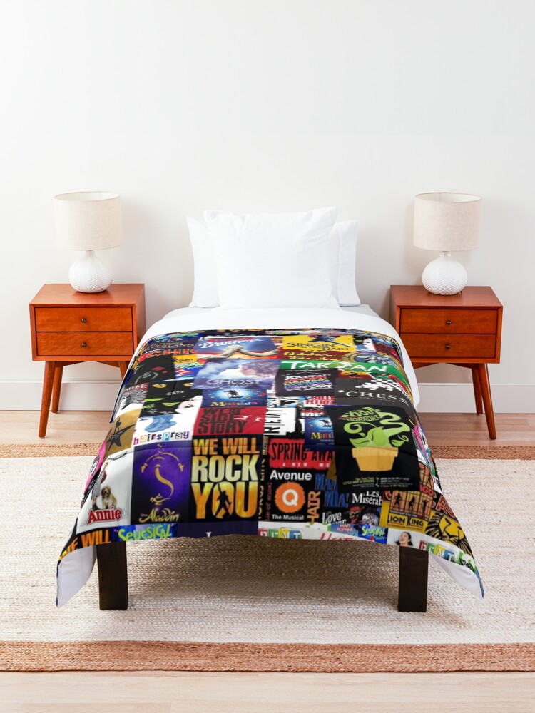 Alternate view of Musicals Collage IV Comforter