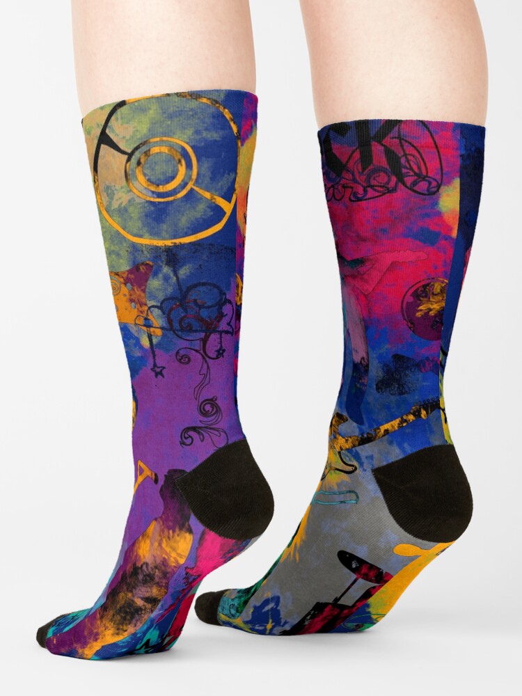 Alternate view of Rock band Socks