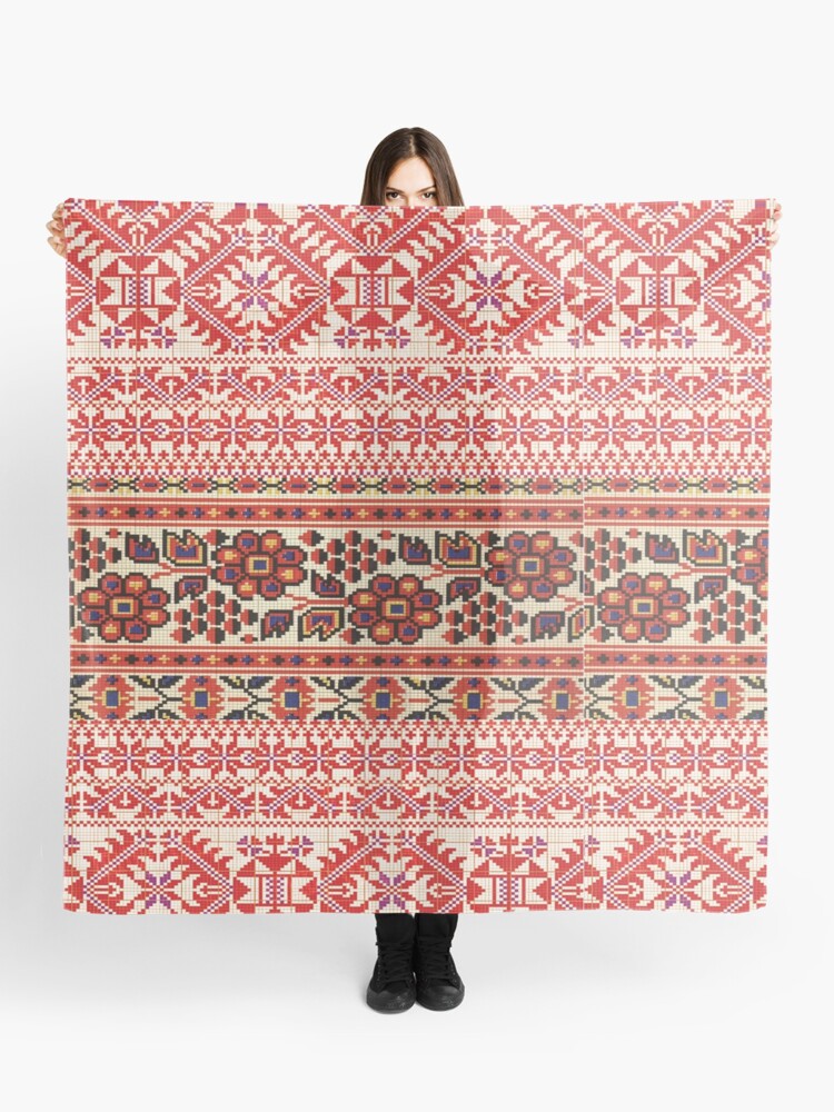 Ukrainian Scarves Vyshyvka Embroidery Ukraine Different Styles Scarf 