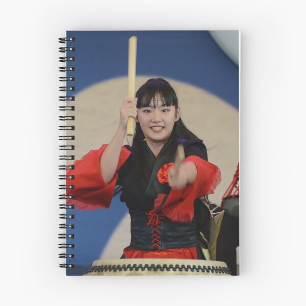 Item preview, Japanese Girl Beating a Traditional Drum 2 designed and sold by Mike Ashley.