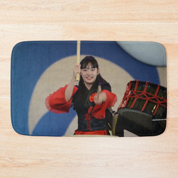 Item preview, Japanese Girl Beating a Traditional Drum 2 designed and sold by Mike Ashley.