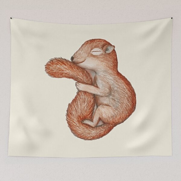 Item preview, Hibernating squirrel designed and sold by Bwiselizzy.