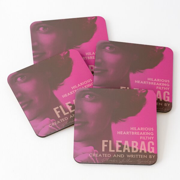 Item preview, Fleabag, Phoebe Waller-Bridge, british comedy show, alternative poster designed and sold by Spallutos.