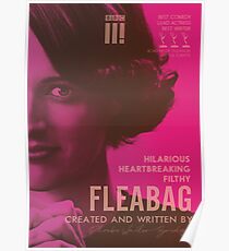 Fleabag, Phoebe Waller-Bridge, british comedy show, alternative poster Poster