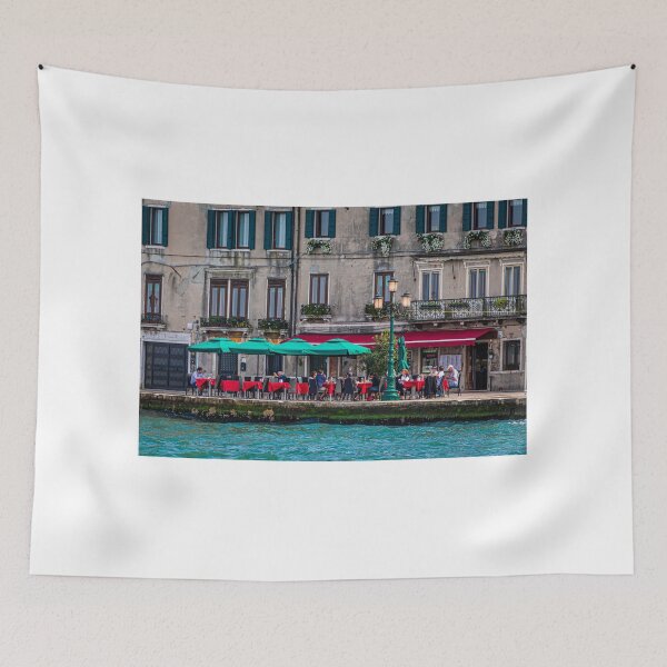 Item preview, Red Tablecloths and Green Umbrellas designed and sold by dbvirago.