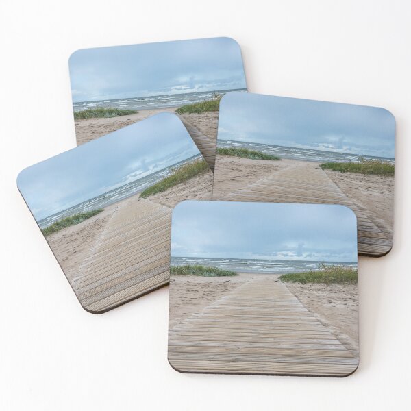 Item preview, Wooden Walkway on a Beach to the Baltic Sea designed and sold by Jon Shore.