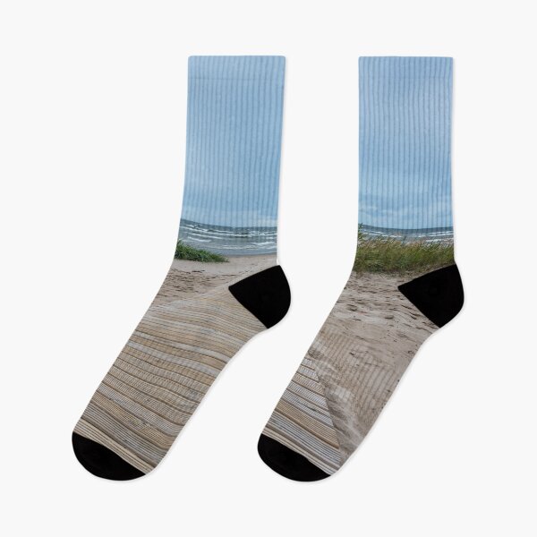 Item preview, Wooden Walkway on a Beach to the Baltic Sea designed and sold by Jon Shore.