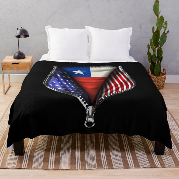 Item preview, Chile USA Flag Chilean American designed and sold by nikolayjs.