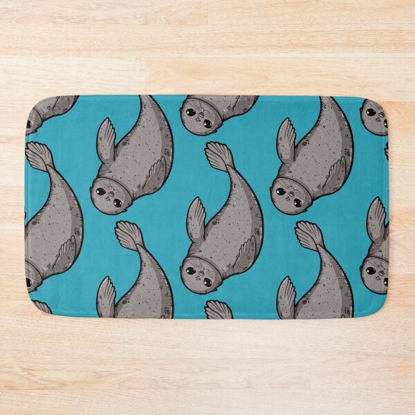 Item preview, Cute Couch Potato Seals designed and sold by ZaryaKiqo.