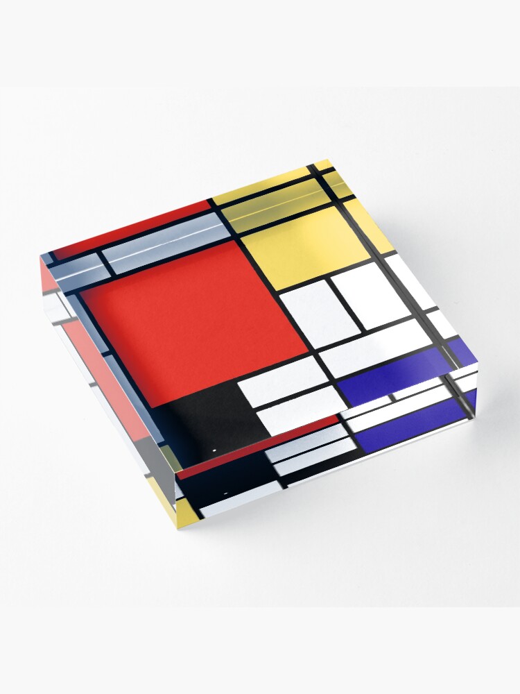 Alternate view of Mondrian Acrylic Block