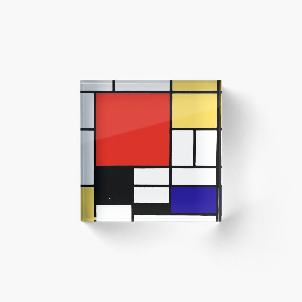 Mondrian Acrylic Block