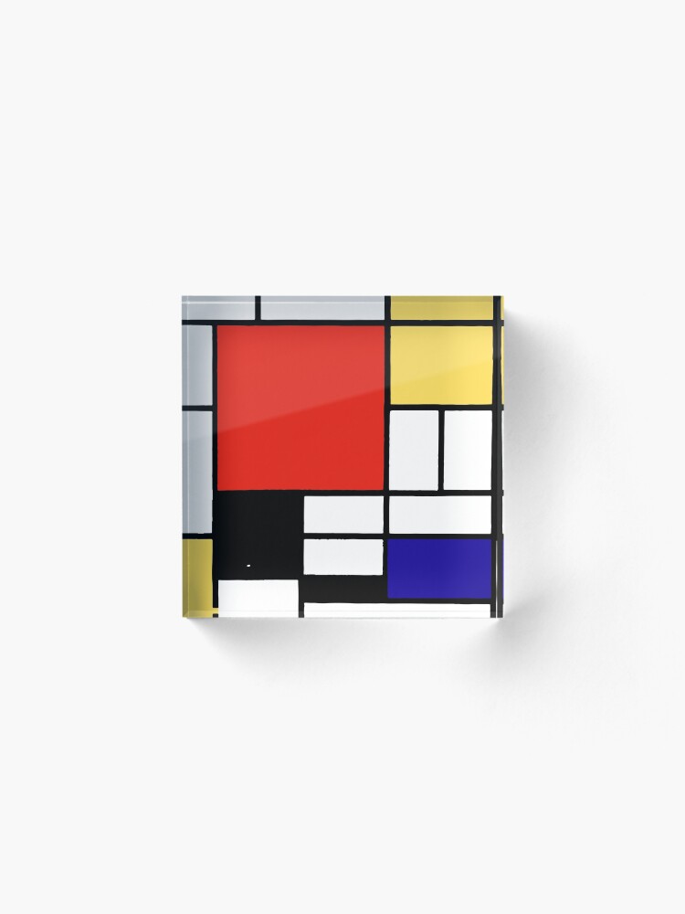 Alternate view of Mondrian Acrylic Block