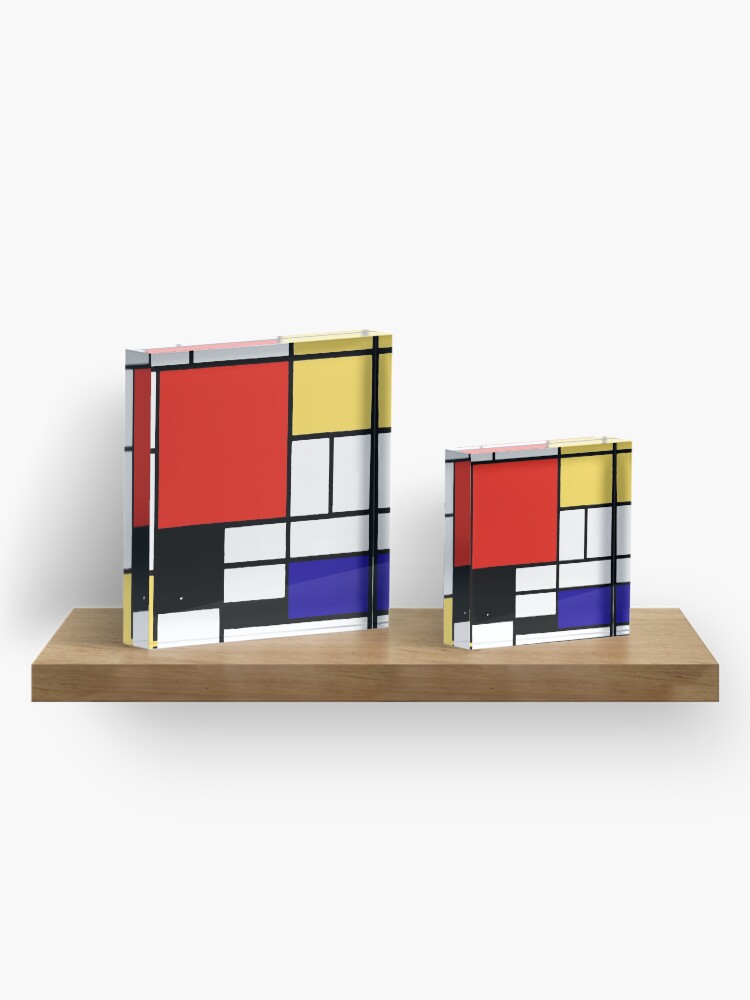 Alternate view of Mondrian Acrylic Block