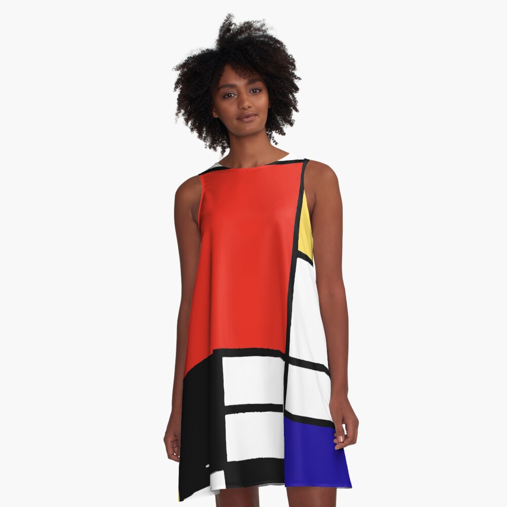 Mondrian A-Line Dress